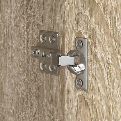 Bathroom Cabinet Sonoma 40 x 30 x 180 cm Engineered Wood