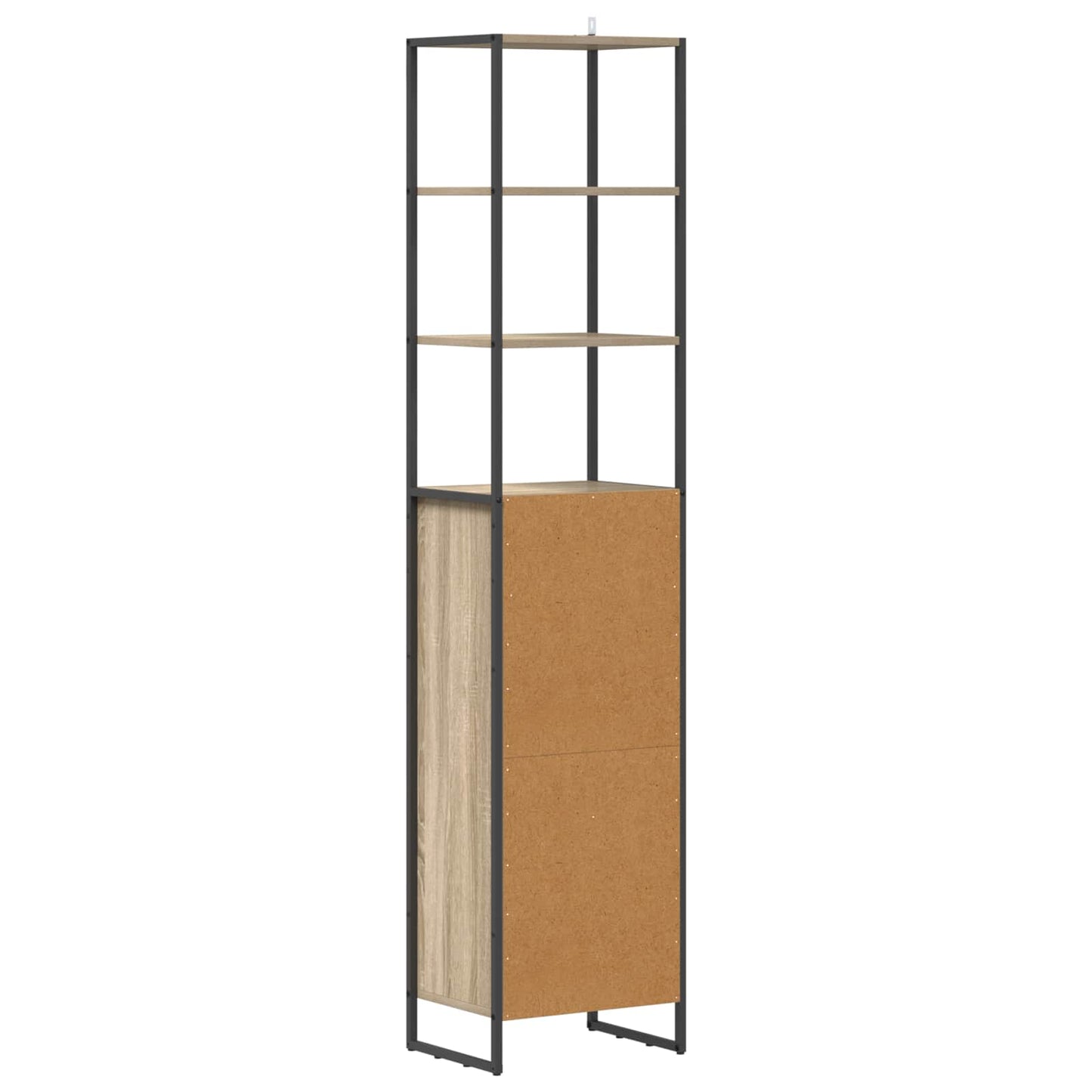 Bathroom Cabinet Sonoma 40 x 30 x 180 cm Engineered Wood