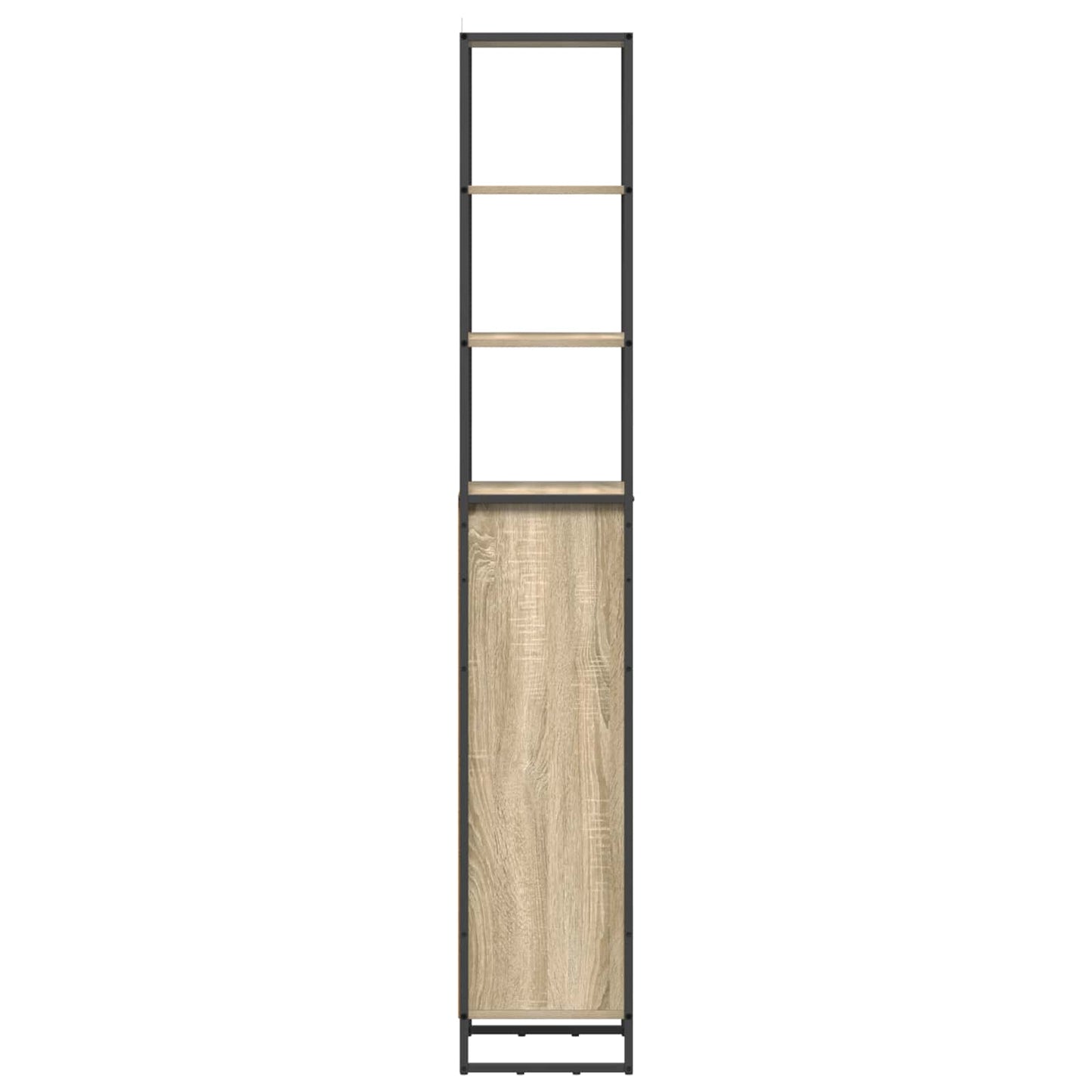 Bathroom Cabinet Sonoma 40 x 30 x 180 cm Engineered Wood