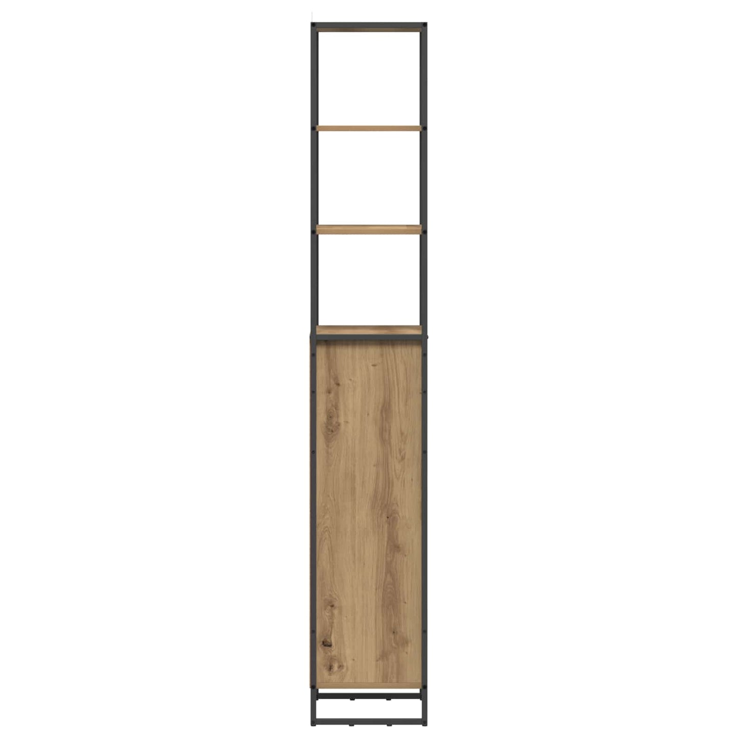 Bathroom Cabinet Artisian Oak 40 x 30 x 180 cm Engineered Wood
