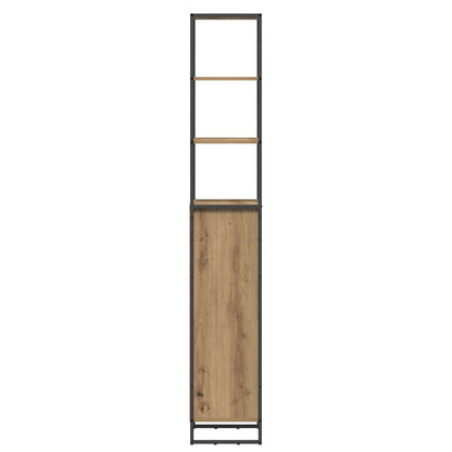 Bathroom Cabinet Artisian Oak 40 x 30 x 180 cm Engineered Wood