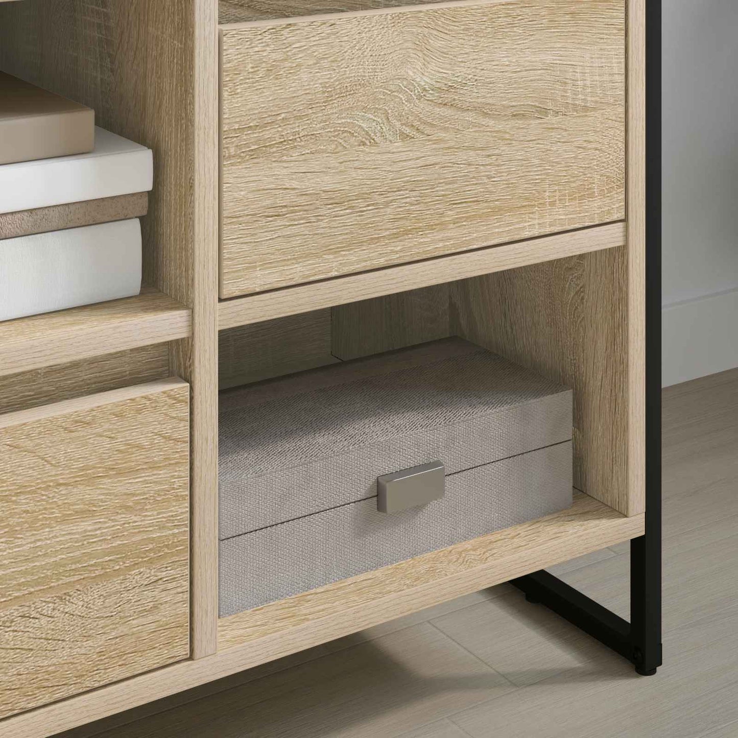 TV Cabinet Sonoma 100 x 36 x 49.5 cm Engineered Wood