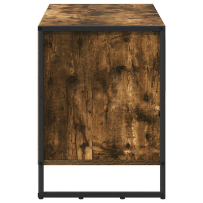 TV Cabinet Smoke Oak 100 x 36 x 49.5 cm Engineered Wood