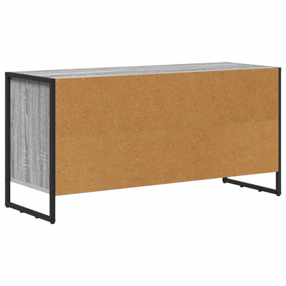 TV Cabinet Grey Sonoma 100 x 36 x 49.5 cm Engineered Wood