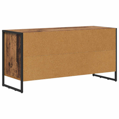 TV Cabinet Old Wood 100 x 36 x 49.5 cm Engineered Wood