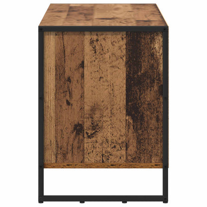 TV Cabinet Old Wood 100 x 36 x 49.5 cm Engineered Wood