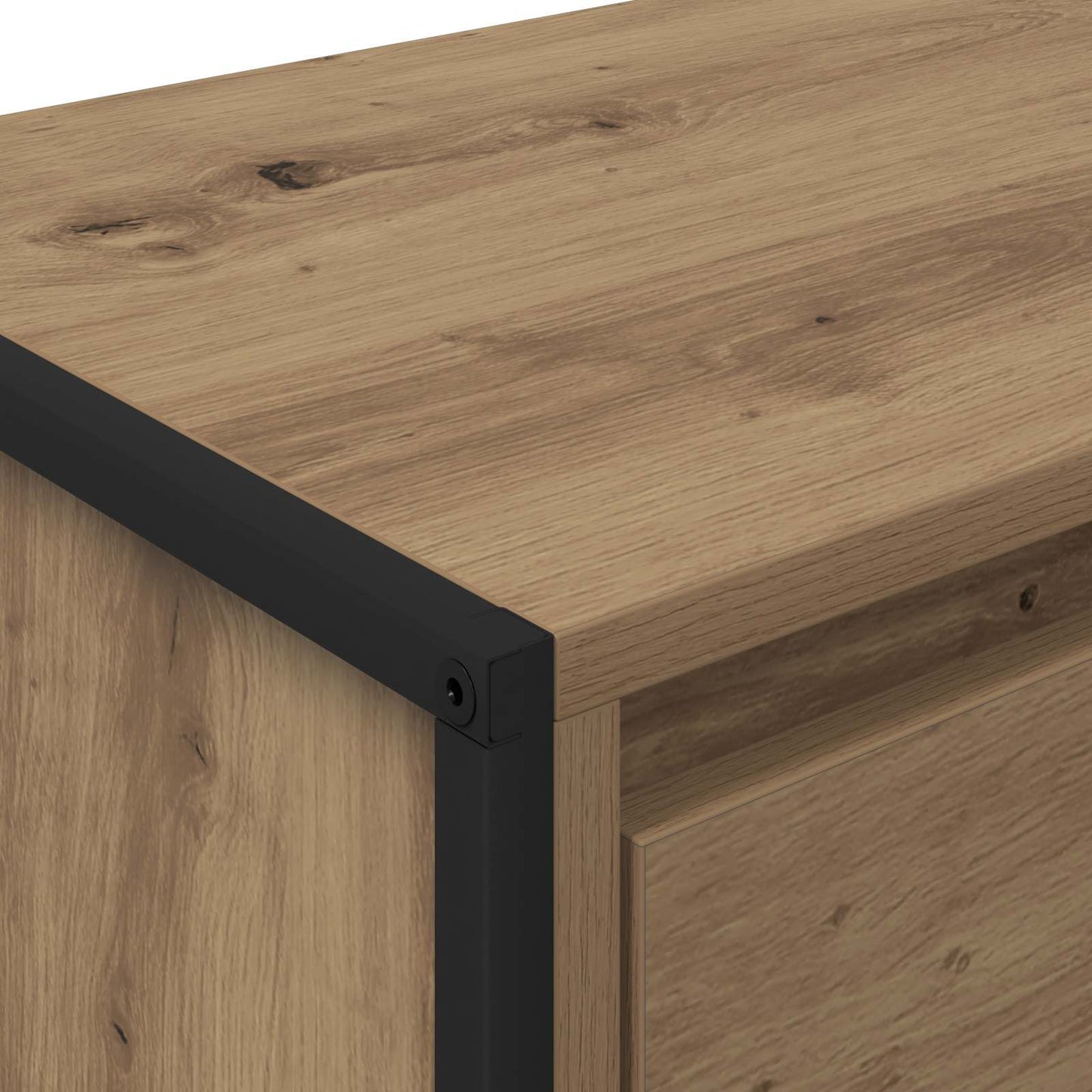TV Cabinet 100 x 36 x 49.5 cm Artisian Oak Engineered Wood