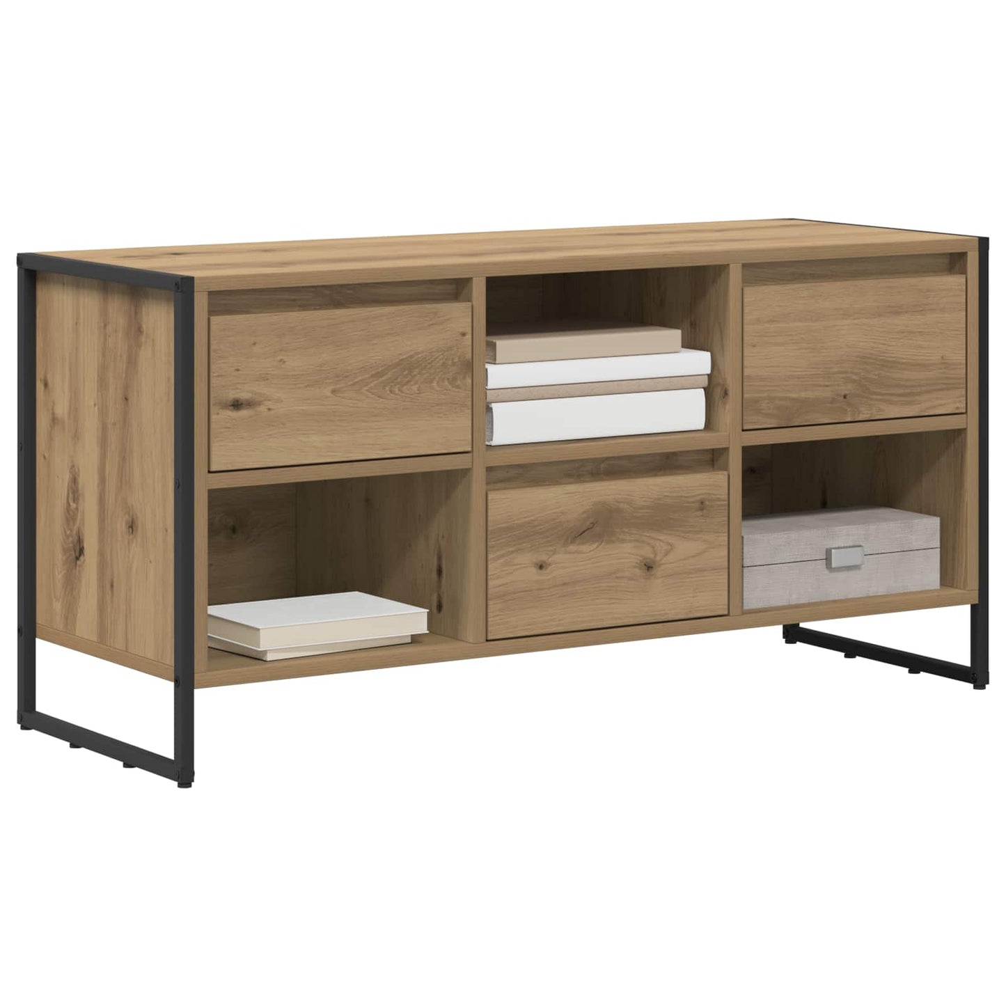 TV Cabinet 100 x 36 x 49.5 cm Artisian Oak Engineered Wood