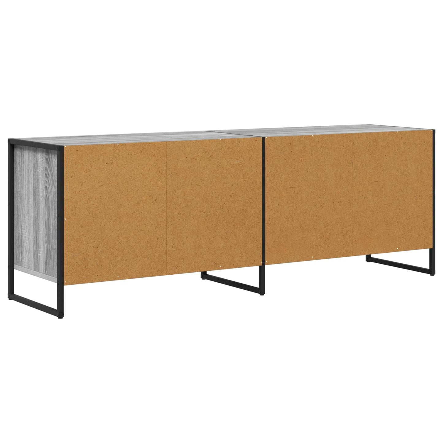 TV Cabinet Grey Sonoma 140 x 36 x 49.5 cm Engineered Wood