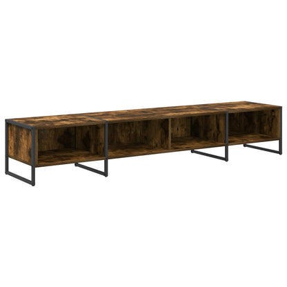 TV Cabinet 170.5 x 36 x 30.5 cm Smoke Oak Engineered Wood