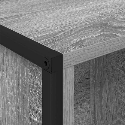 Book Cabinet Grey Sonoma 99.5 x 30 x 108.5 cm Engineered Wood