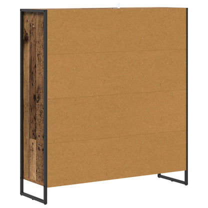 Book Cabinet Old Wood 99.5 x 30 x 108.5 cm Engineered Wood