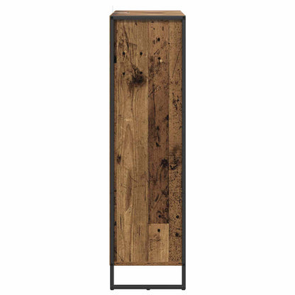Book Cabinet Old Wood 99.5 x 30 x 108.5 cm Engineered Wood