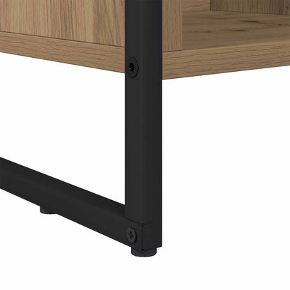 Book Cabinet 99.5 x 30 x 108.5 cm Engineered Wood Artisian Oak