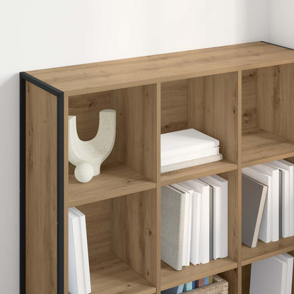 Book Cabinet 99.5 x 30 x 108.5 cm Engineered Wood Artisian Oak