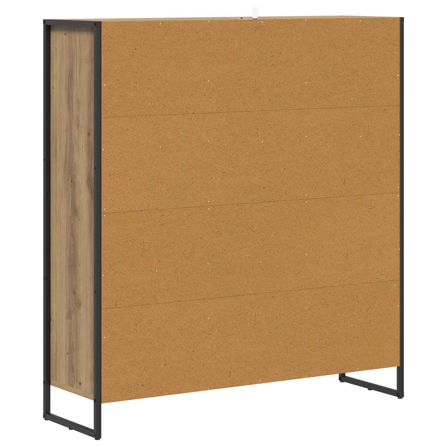 Book Cabinet 99.5 x 30 x 108.5 cm Engineered Wood Artisian Oak