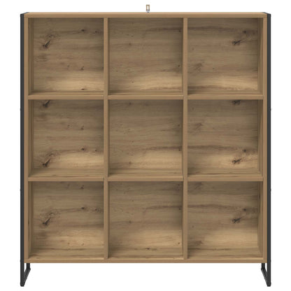 Book Cabinet 99.5 x 30 x 108.5 cm Engineered Wood Artisian Oak