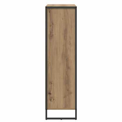 Book Cabinet 99.5 x 30 x 108.5 cm Engineered Wood Artisian Oak