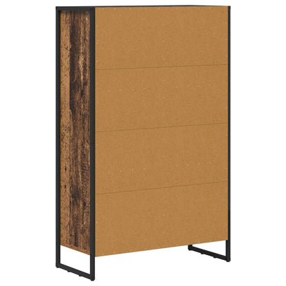 Book Cabinet Old Wood 99.5 x 30 x 108.5 cm Engineered Wood