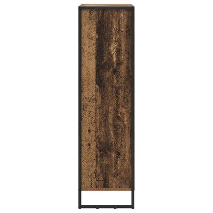 Book Cabinet Old Wood 99.5 x 30 x 108.5 cm Engineered Wood