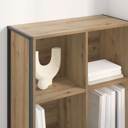 Book Cabinet 99.5 x 30 x 108.5 cm Engineered Wood Artisian Oak