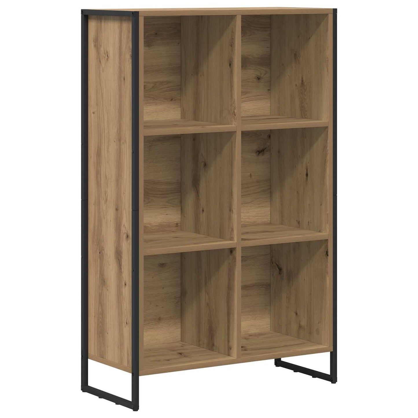 Book Cabinet 99.5 x 30 x 108.5 cm Engineered Wood Artisian Oak
