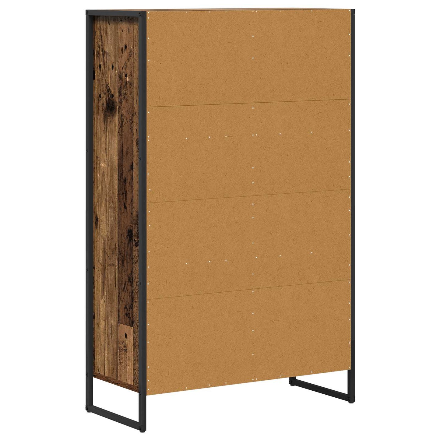Book Cabinet Old Wood 68 x 30 x 108.5 cm Engineered Wood