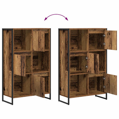 Book Cabinet Old Wood 68 x 30 x 108.5 cm Engineered Wood