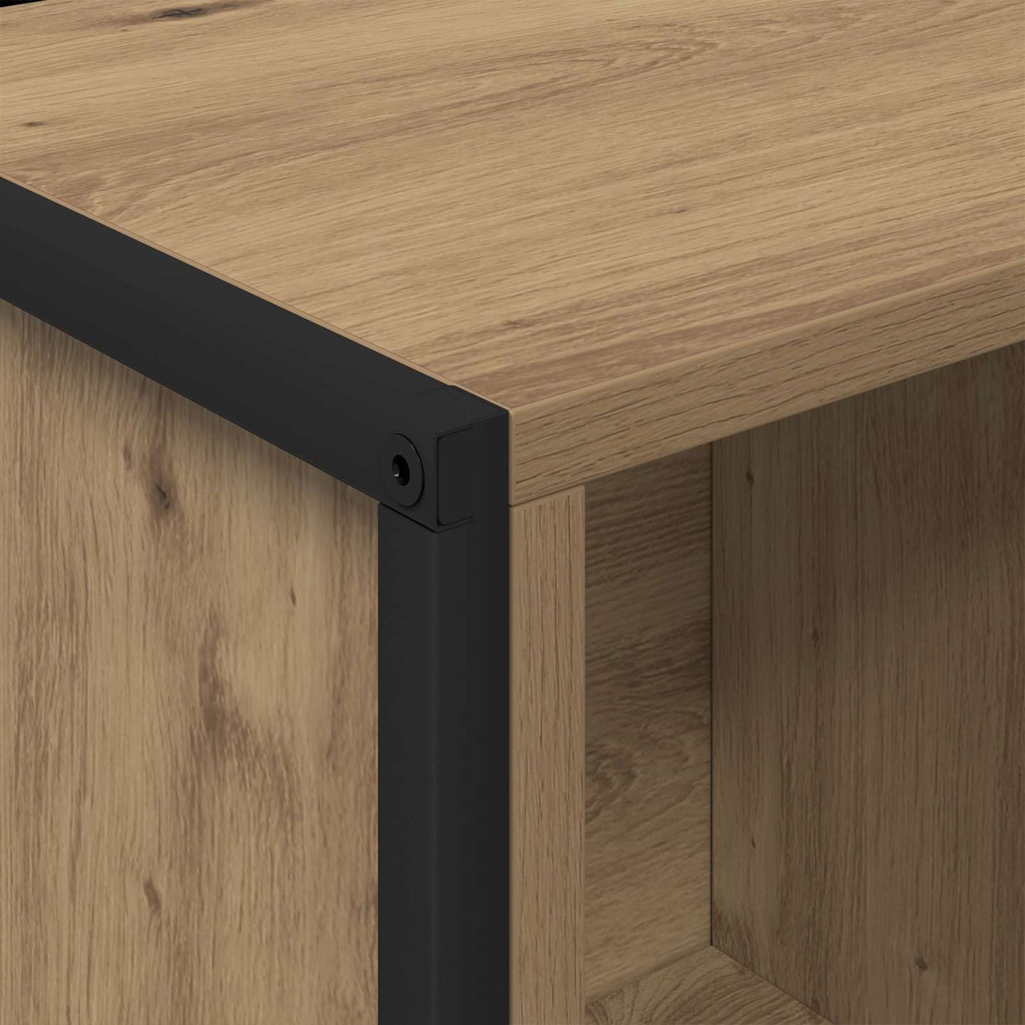 Book Cabinet 68 x 30 x 108.5 cm Engineered Wood Artisian Oak