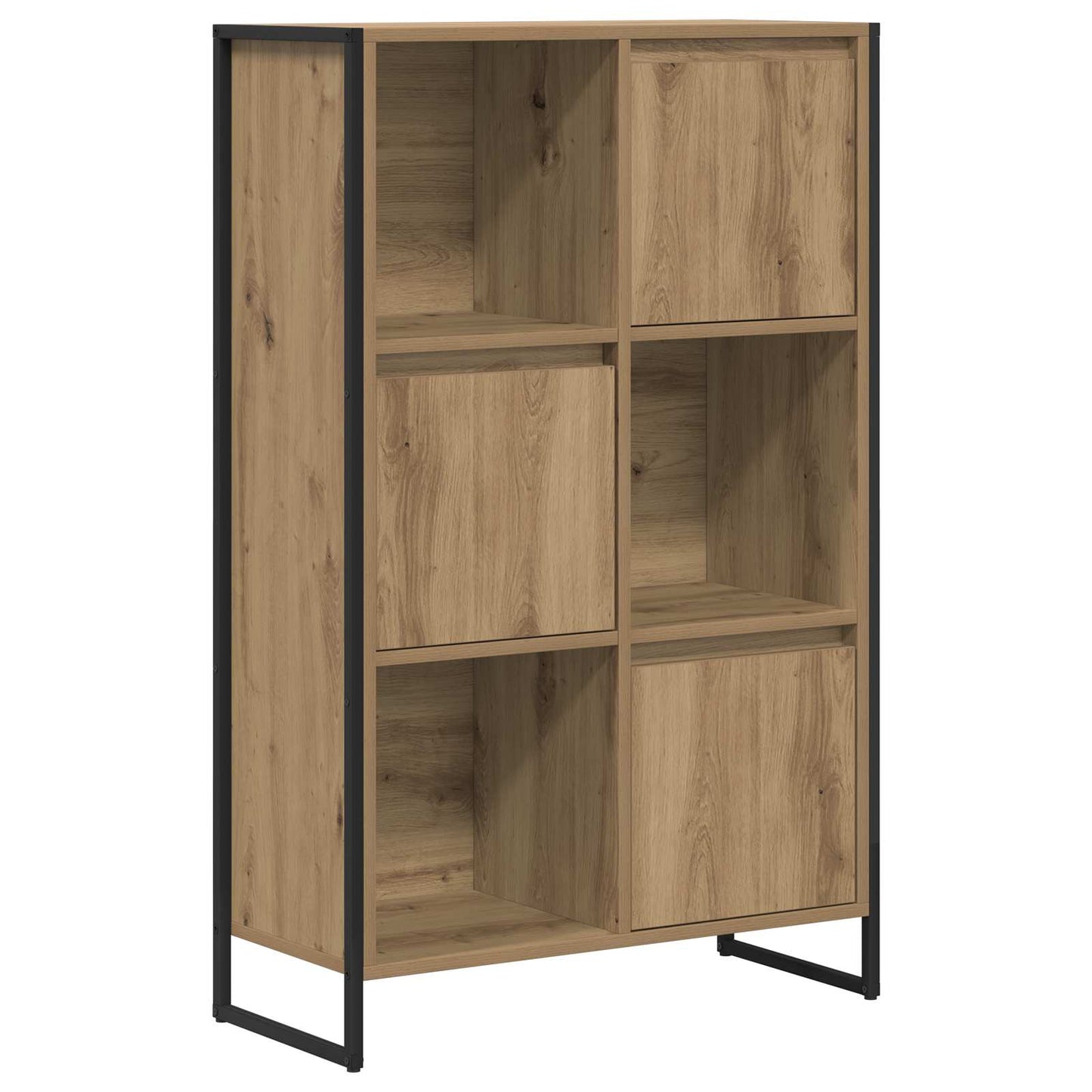 Book Cabinet 68 x 30 x 108.5 cm Engineered Wood Artisian Oak