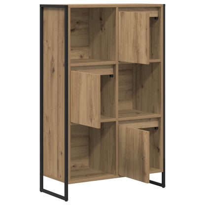 Book Cabinet 68 x 30 x 108.5 cm Engineered Wood Artisian Oak
