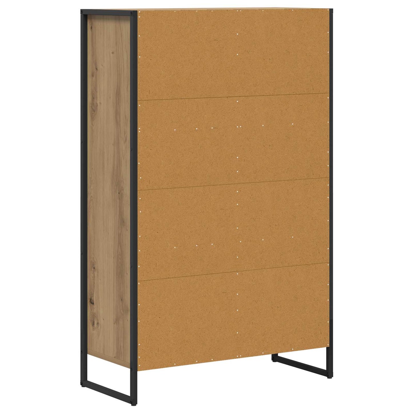 Book Cabinet 68 x 30 x 108.5 cm Engineered Wood Artisian Oak