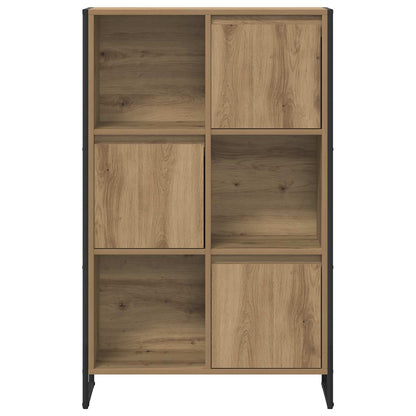 Book Cabinet 68 x 30 x 108.5 cm Engineered Wood Artisian Oak