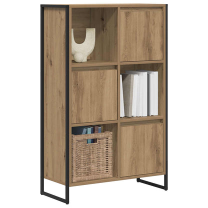 Book Cabinet 68 x 30 x 108.5 cm Engineered Wood Artisian Oak