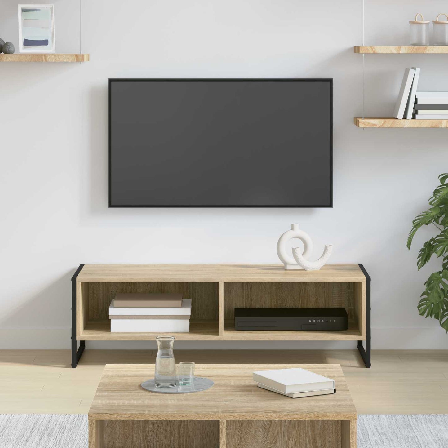TV Cabinet Sonoma 100 x 36.5 x 30.5 cm Engineered Wood