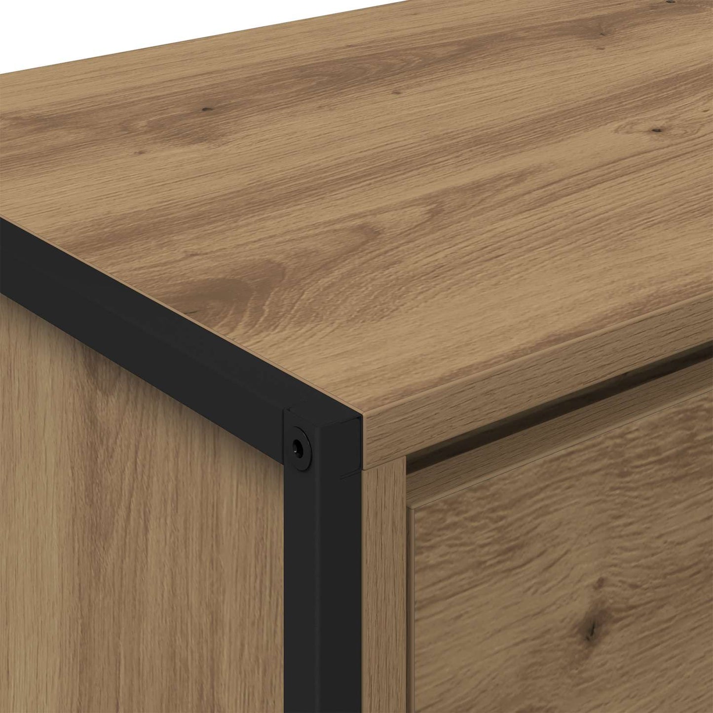 TV Cabinet 100 x 36 x 49.5 cm Artisian Oak Engineered Wood