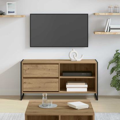 TV Cabinet 100 x 36 x 49.5 cm Artisian Oak Engineered Wood