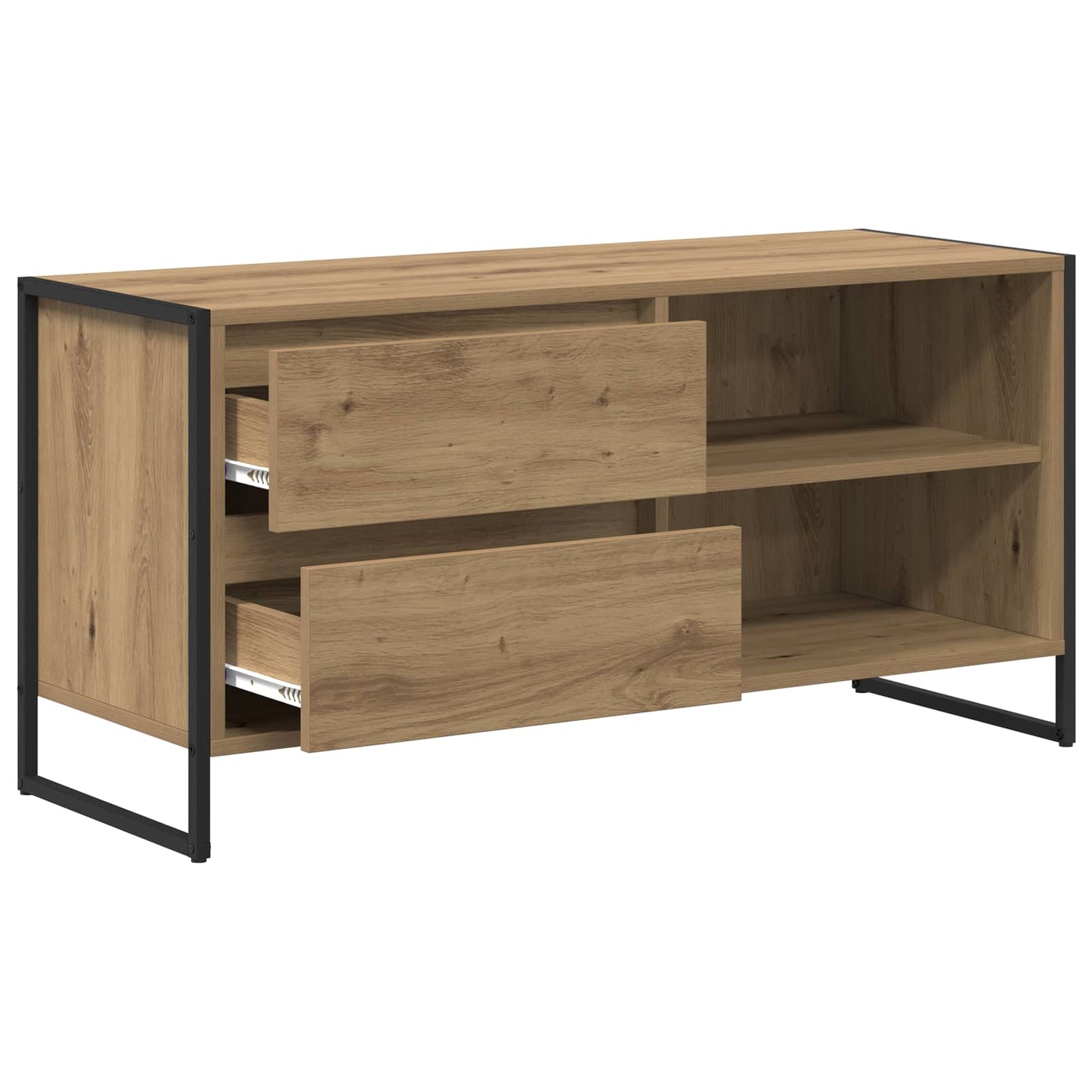 TV Cabinet 100 x 36 x 49.5 cm Artisian Oak Engineered Wood
