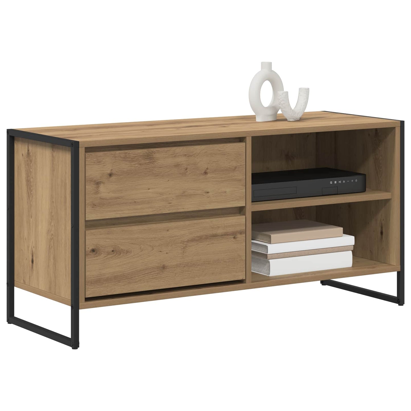 TV Cabinet 100 x 36 x 49.5 cm Artisian Oak Engineered Wood