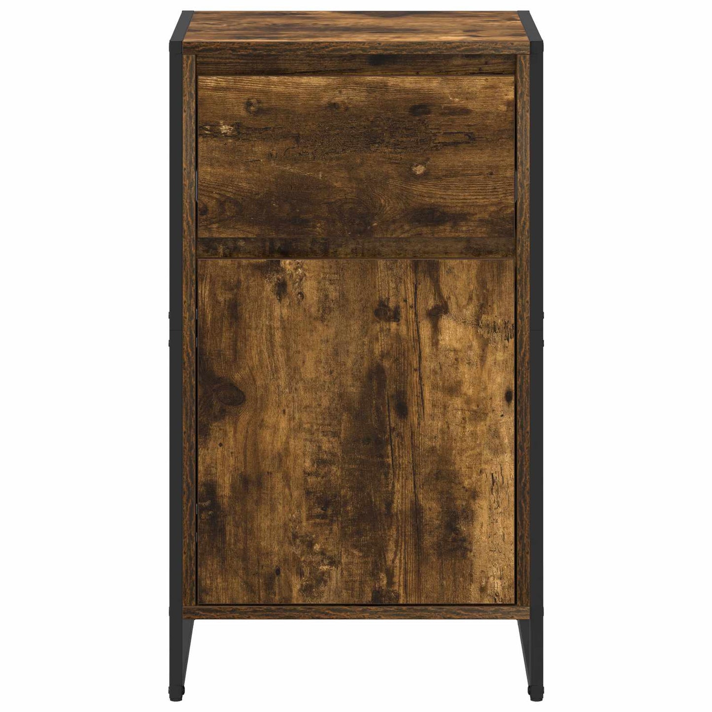 Sideboard Smoke Oak 43 x 36 x 75.5 cm Engineered Wood
