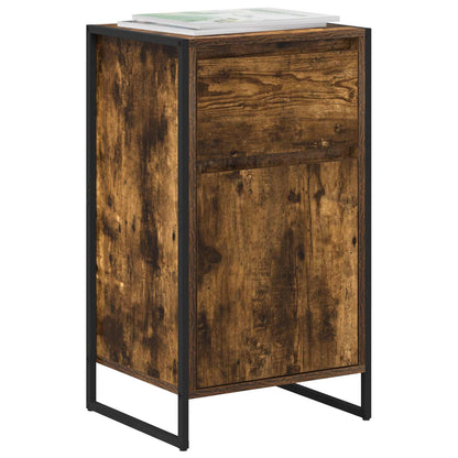 Sideboard Smoke Oak 43 x 36 x 75.5 cm Engineered Wood