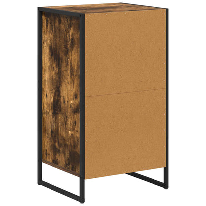 Sideboard Smoke Oak 43 x 36 x 75.5 cm Engineered Wood