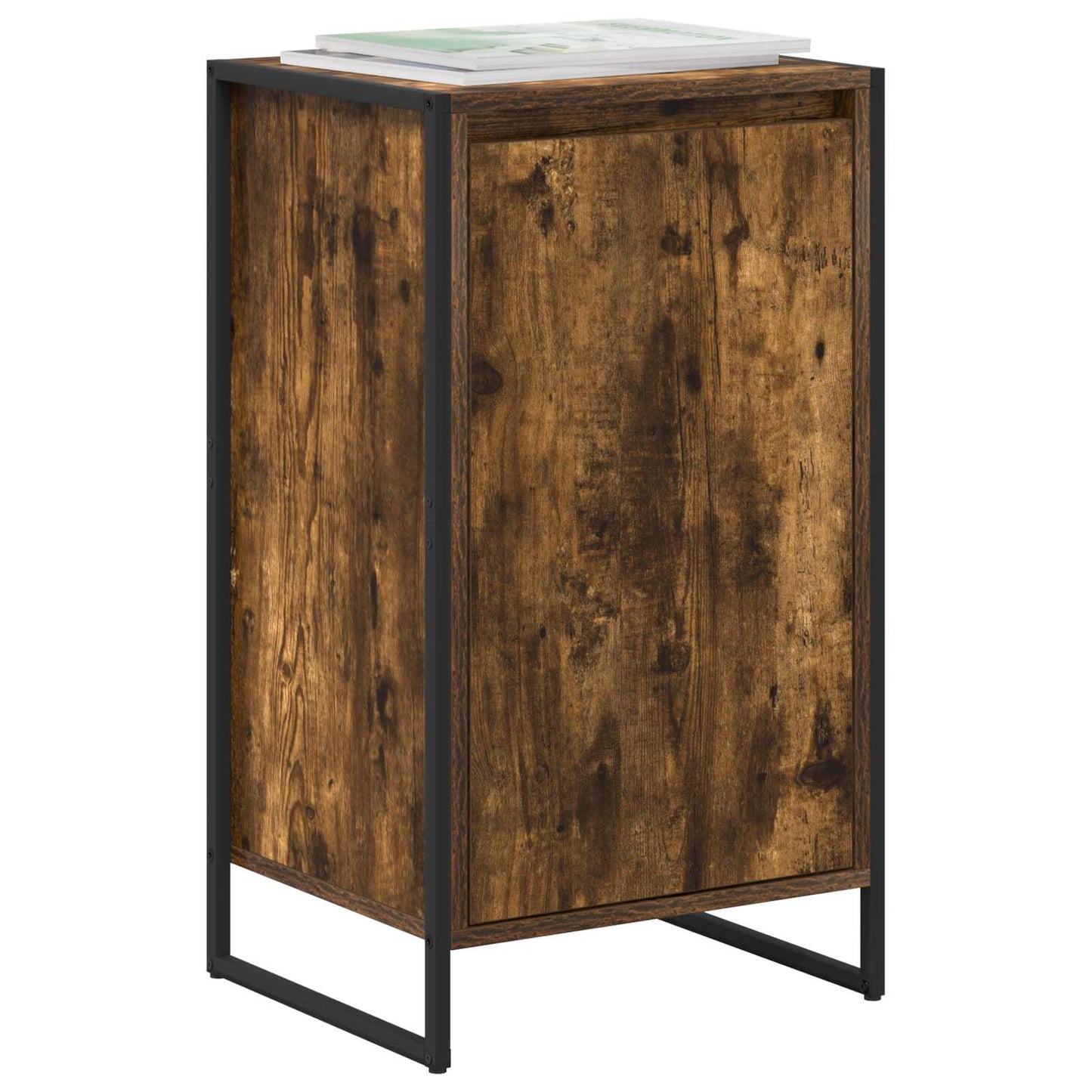 Sideboard Smoke Oak 43 x 36 x 75.5 cm Engineered Wood