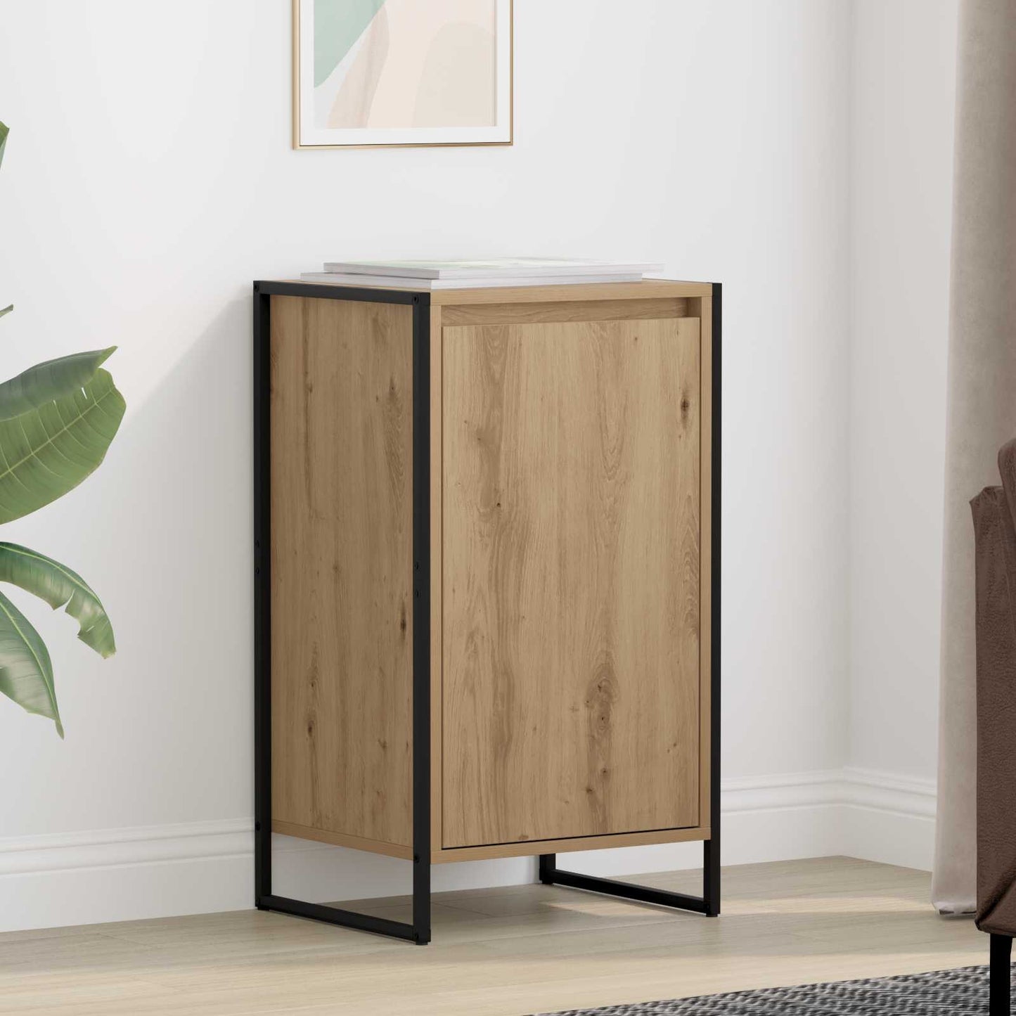Sideboard Artisian Oak 43 x 36 x 75.5 cm Engineered Wood