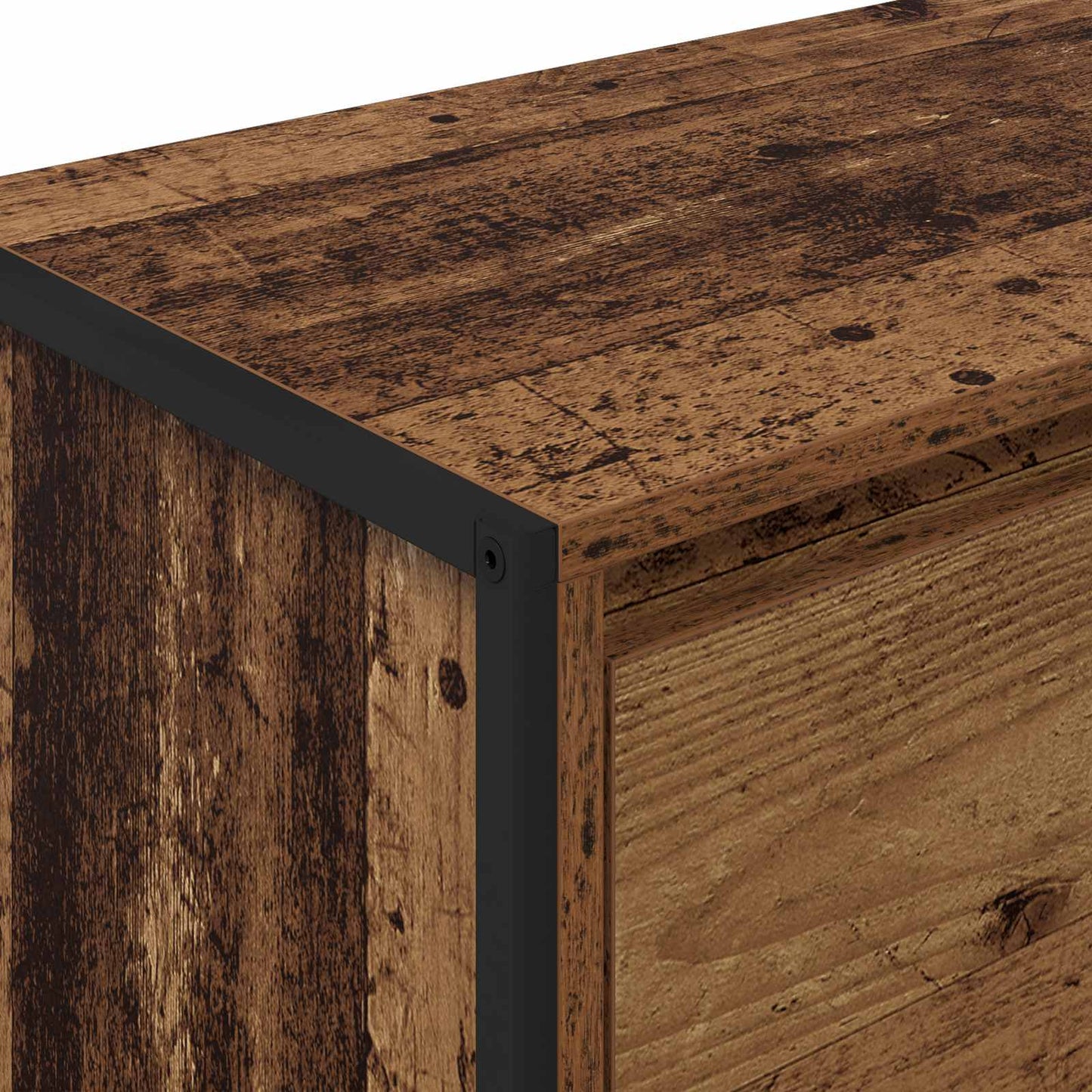 Side Cabinet Old Wood 96.5 x 30 x 75 cm Engineered Wood