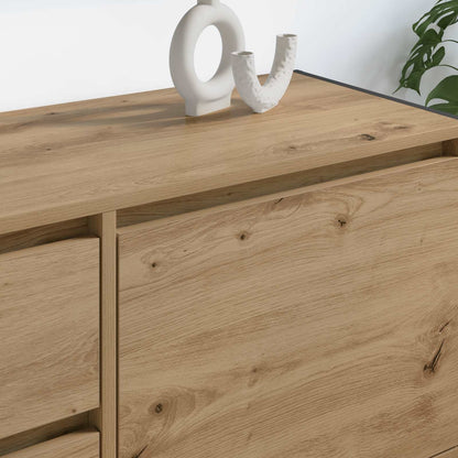 TV Cabinet 100 x 36 x 49.5 cm Artisian Oak Engineered Wood
