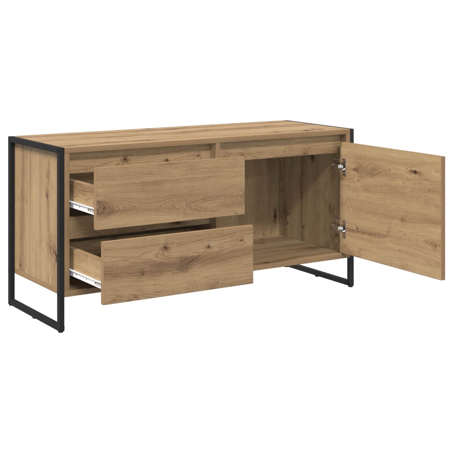 TV Cabinet 100 x 36 x 49.5 cm Artisian Oak Engineered Wood