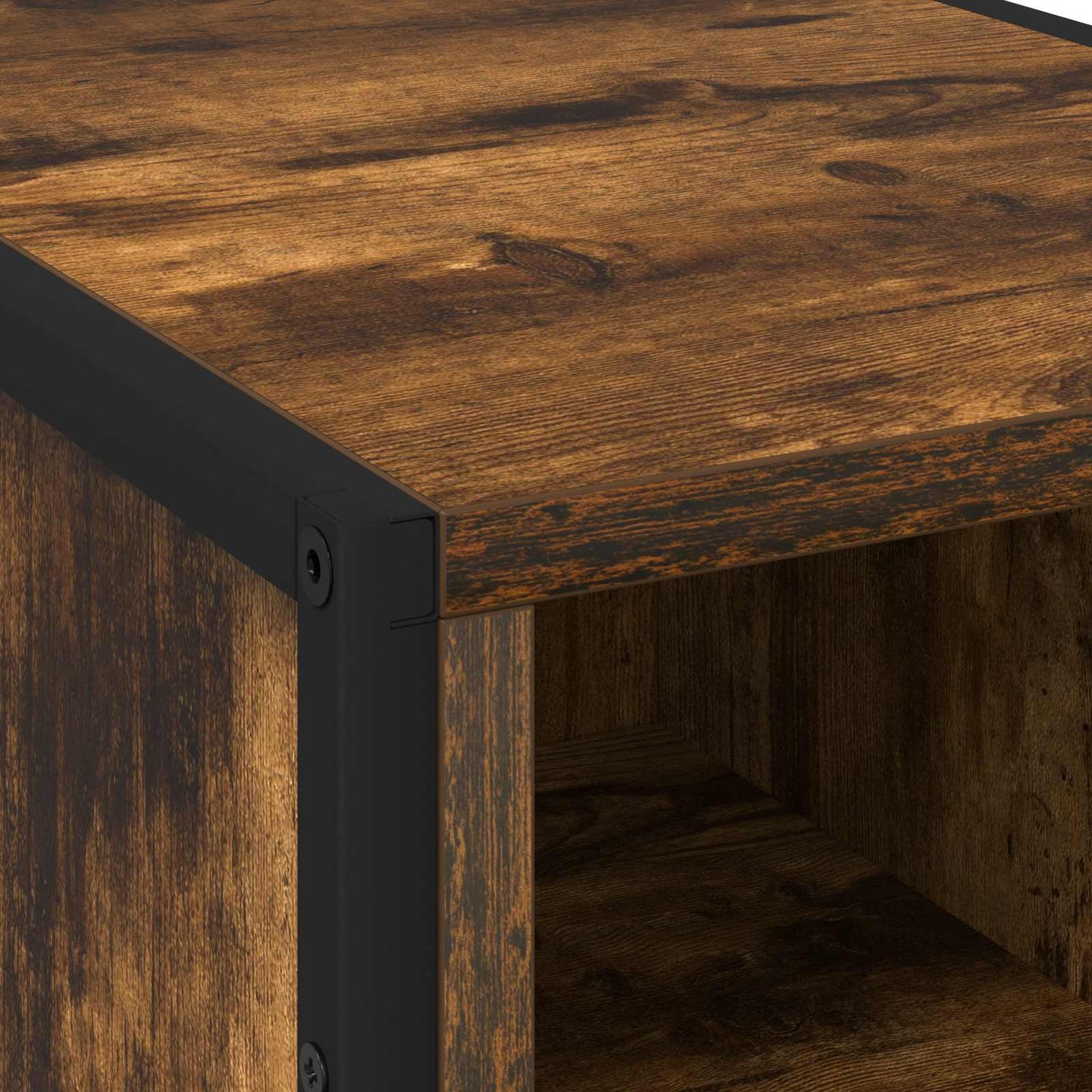 Book Cabinet Smoke Oak 43 x 36 x 150.5 cm Engineered Wood