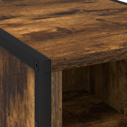 Book Cabinet Smoke Oak 43 x 36 x 150.5 cm Engineered Wood