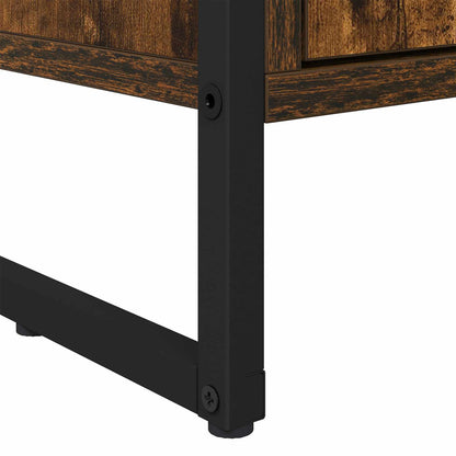 Book Cabinet Smoke Oak 43 x 36 x 150.5 cm Engineered Wood